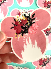 Load image into Gallery viewer, Floral Castle Sticker or Magnet
