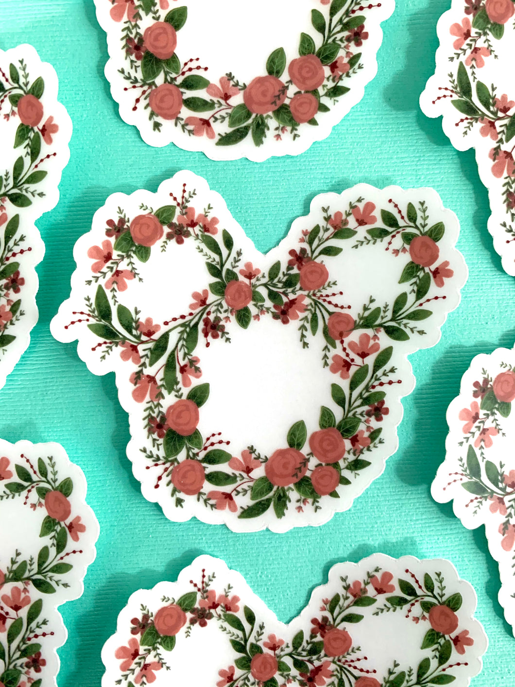 Floral Wreath Sticker