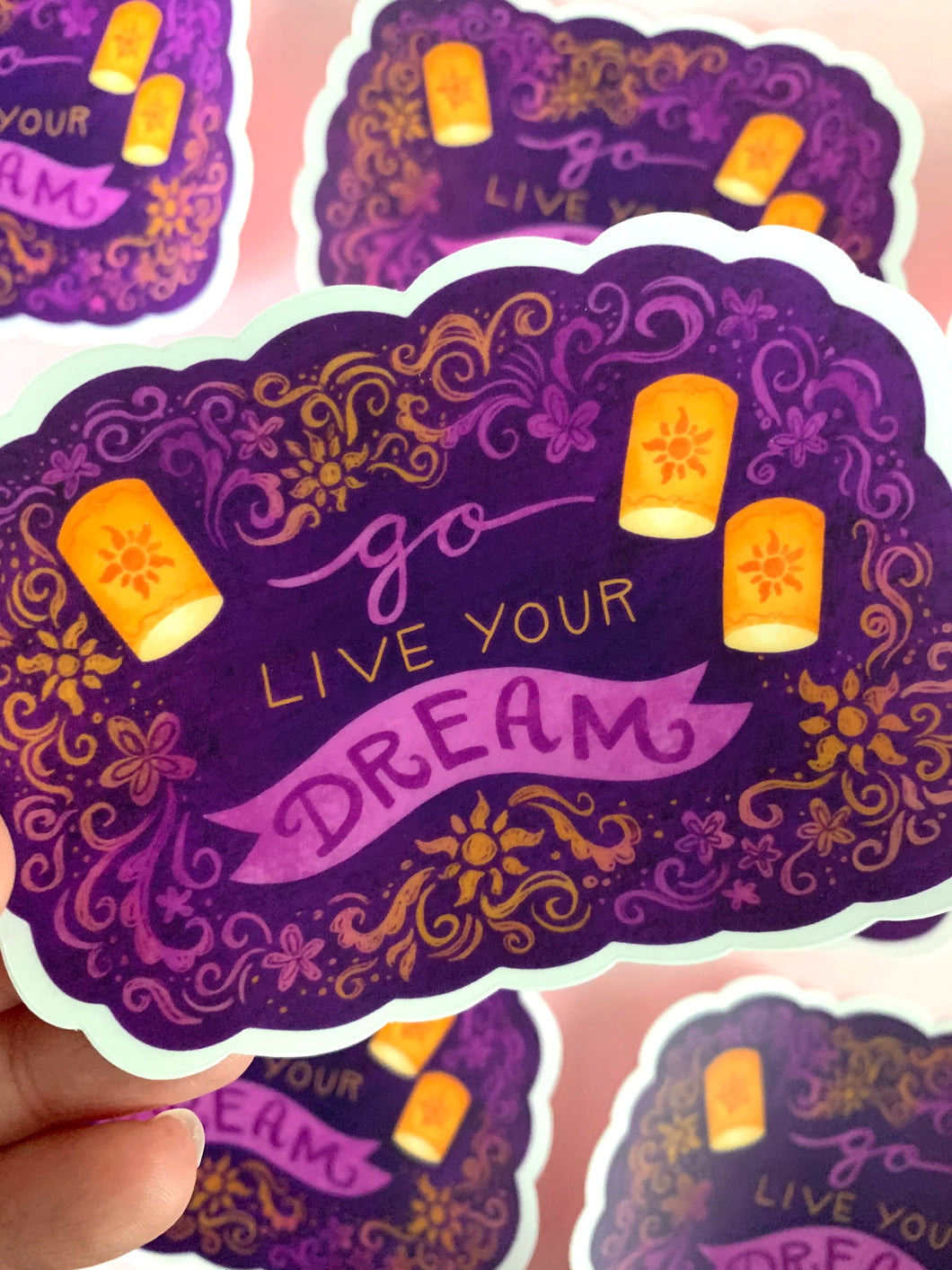 Live Your Dream Sticker