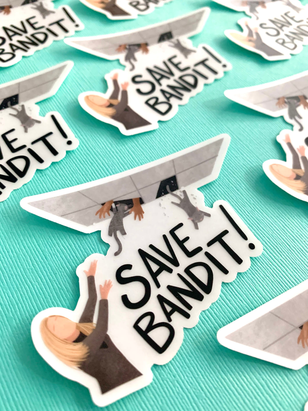 Save Kitty Sticker or Magnet