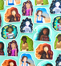 Load image into Gallery viewer, Strong Women Stickers (options)
