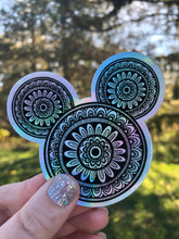 Load image into Gallery viewer, Mandala Holographic Sticker
