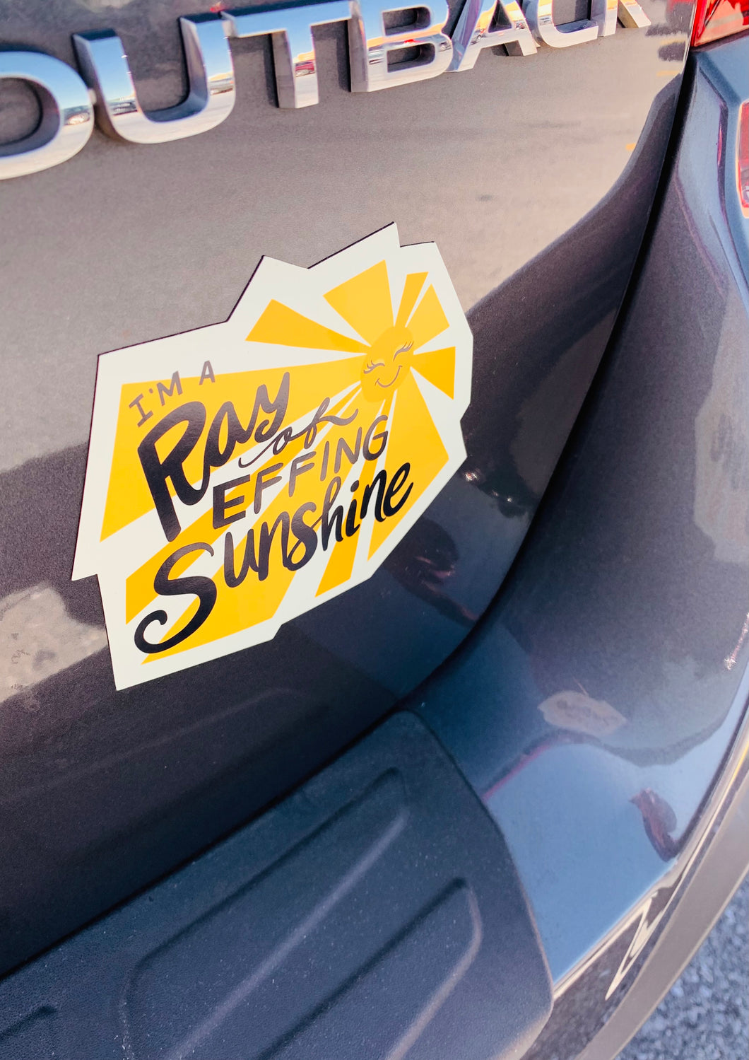 Ray of Sunshine Car Magnet