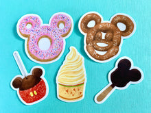 Load image into Gallery viewer, Snacky Snack Sticker Set
