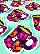 Load image into Gallery viewer, Spooky Bubbling Mug Sticker
