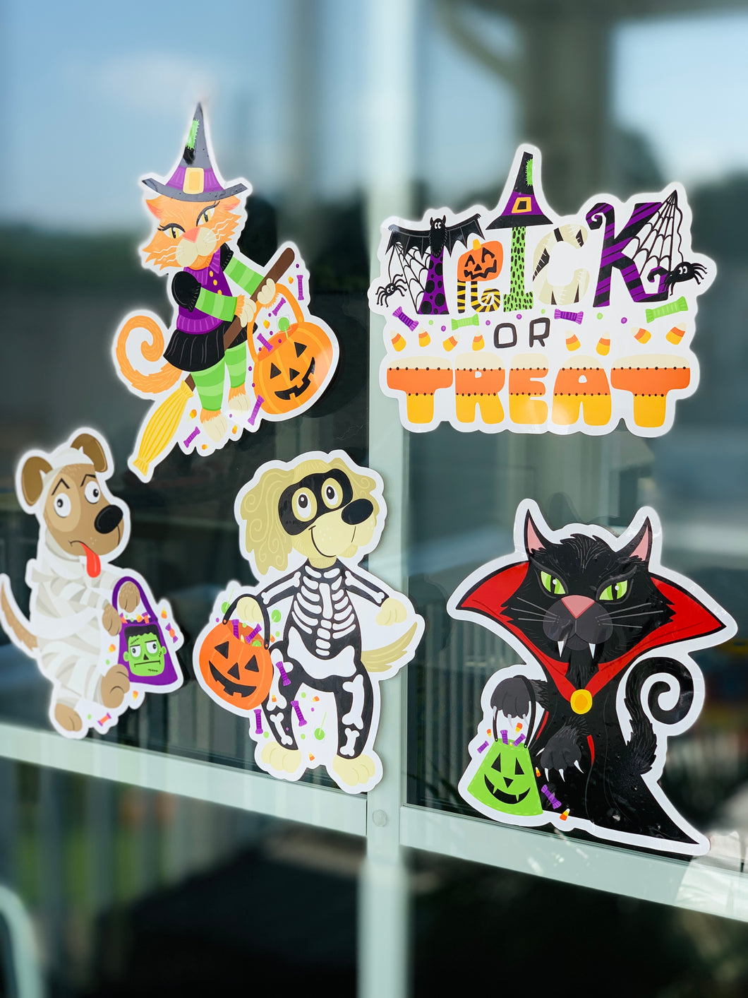 Halloween Window Clings (options)