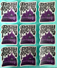 Load image into Gallery viewer, Purple Haunted House Sticker
