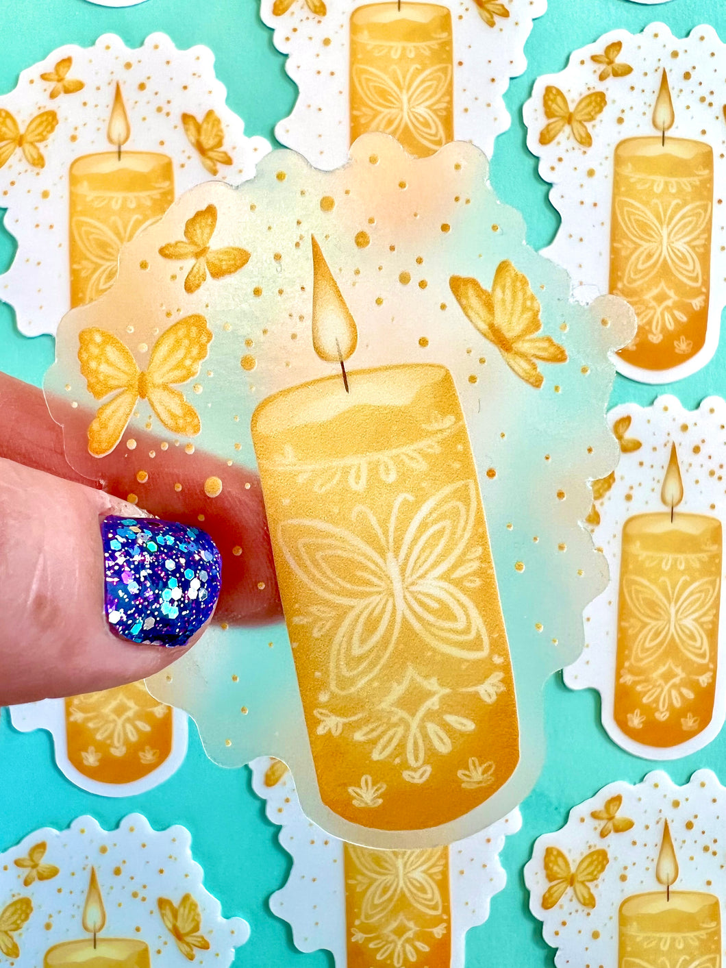 Candle Sticker