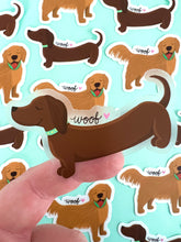 Load image into Gallery viewer, Woof Stickers (options)
